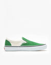 Vans Skate Slip-On Shoes - Juniper/White