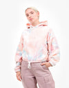 Obey Womens Russett Pullover Hoodie - White Multi