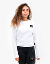 The North Face Womens Black Box L/S Top - TNF White