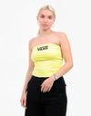 Vans Womens Flying V Tube Top - Sunny Lime
