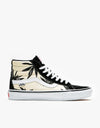 Vans Skate Sk8-Hi Reissue Skate Shoes - (Grosso) '84 Black/Palms