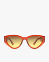 Szade Kershaw Recycled Sunglasses - Blood Plum/Unmellow Yellow