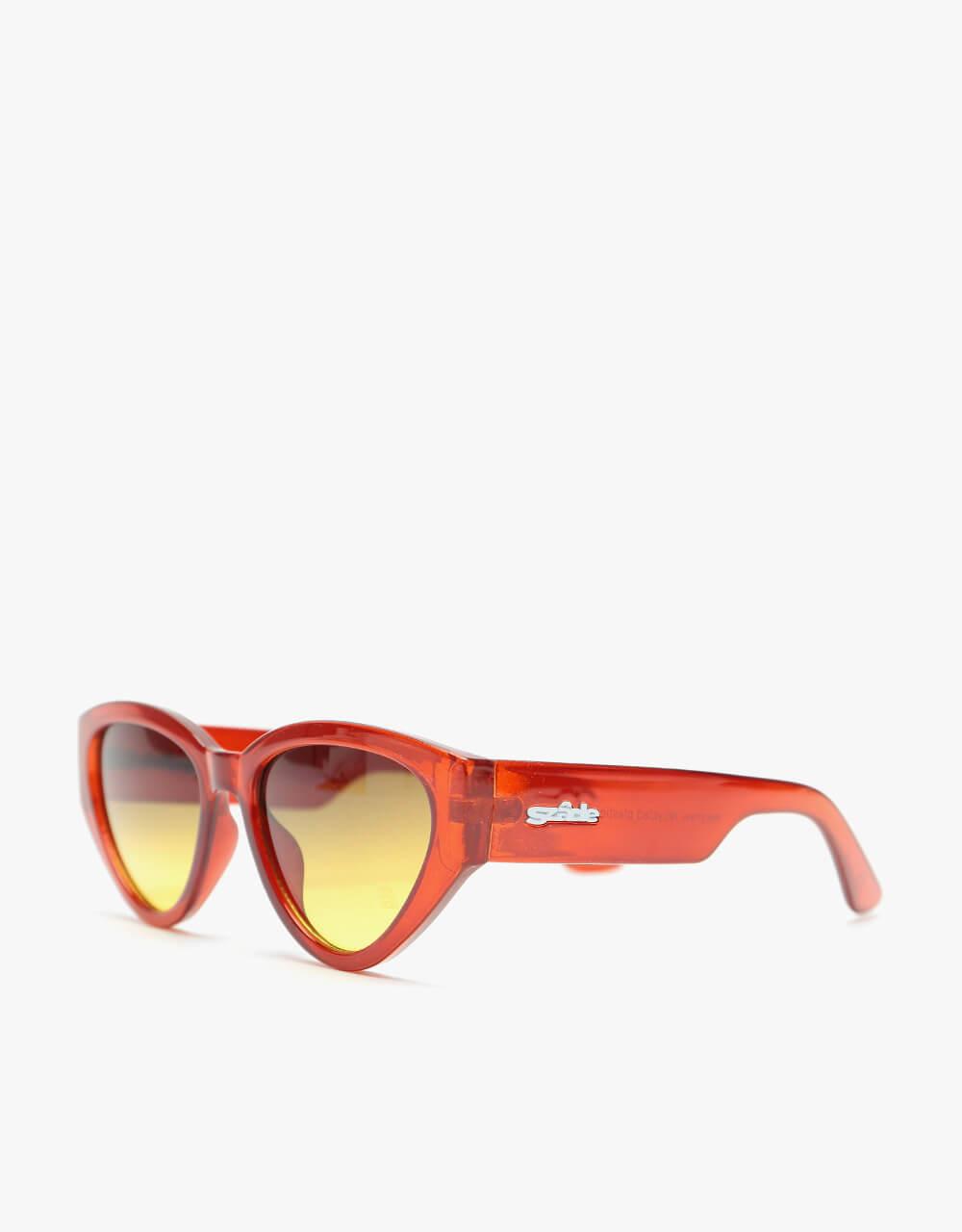 Szade Kershaw Recycled Sunglasses - Blood Plum/Unmellow Yellow