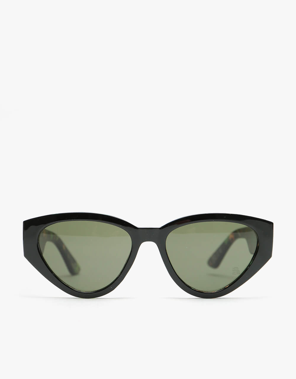 Szade Kershaw Recycled Sunglasses - Elysium Black/Collard Green/Moss