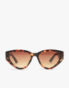 Szade Kershaw Recycled Sunglasses - Spiced Chestnut/Hustler Brown