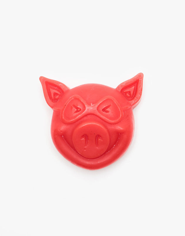 Pig Head Wax Block - Red