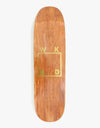 WKND Gold Logo Skateboard Deck - 8.75"