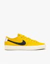 Nike SB Blazer Court DVDL Skate Shoes - Dark Sulfur/Black-Beach-White