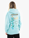 Santa Cruz Womens Alt Energy Pullover Hoodie - Sea Blue