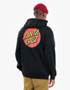 Santa Cruz Classic Dot Chest Pullover Hoodie - Black