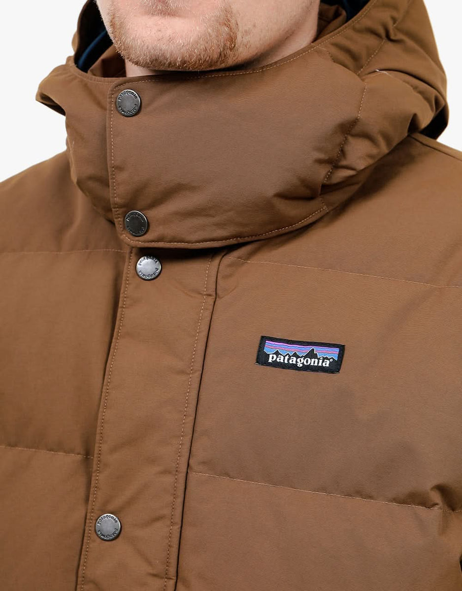 patagonia downdrift owl brown