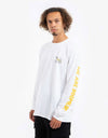 Lakai x Doom Sayers Shake Flare L/S T-Shirt - White