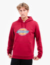 Dickies Icon Logo Pullover Hoodie - Biking Red