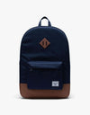 Herschel Supply Co. Heritage Backpack - Peacoat/Saddle Brown