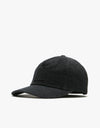 HUF Marka Denim 6 Panel Cap - Black