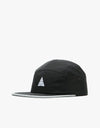 HUF Triple Triangle Flash Volley 5 Panel Cap - Black