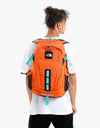 The North Face Hot Shot SE Backpack - Red Orange/Transantarctic Blue