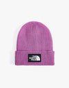 The North Face Box Logo Cuff Beanie - Pikes Purple