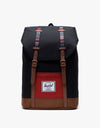 Herschel Supply Co. Retreat Backpack - Black/Saddle/Ketchup