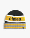 Etnies Hillcrest Beanie - Black/Yellow