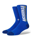 Stance x Anchorman The Legend Crew Socks - Blue