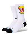 Stance x Beavis And Butthead Burgerworld Crew Socks - White