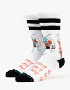 Stance x Neckface Have A Heart Crew Socks - White