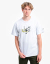 HUF x Steven Harrington Mouse T-Shirt - Grey Heather