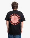 Spitfire OG Classic Fill T-Shirt - Black/Red-White