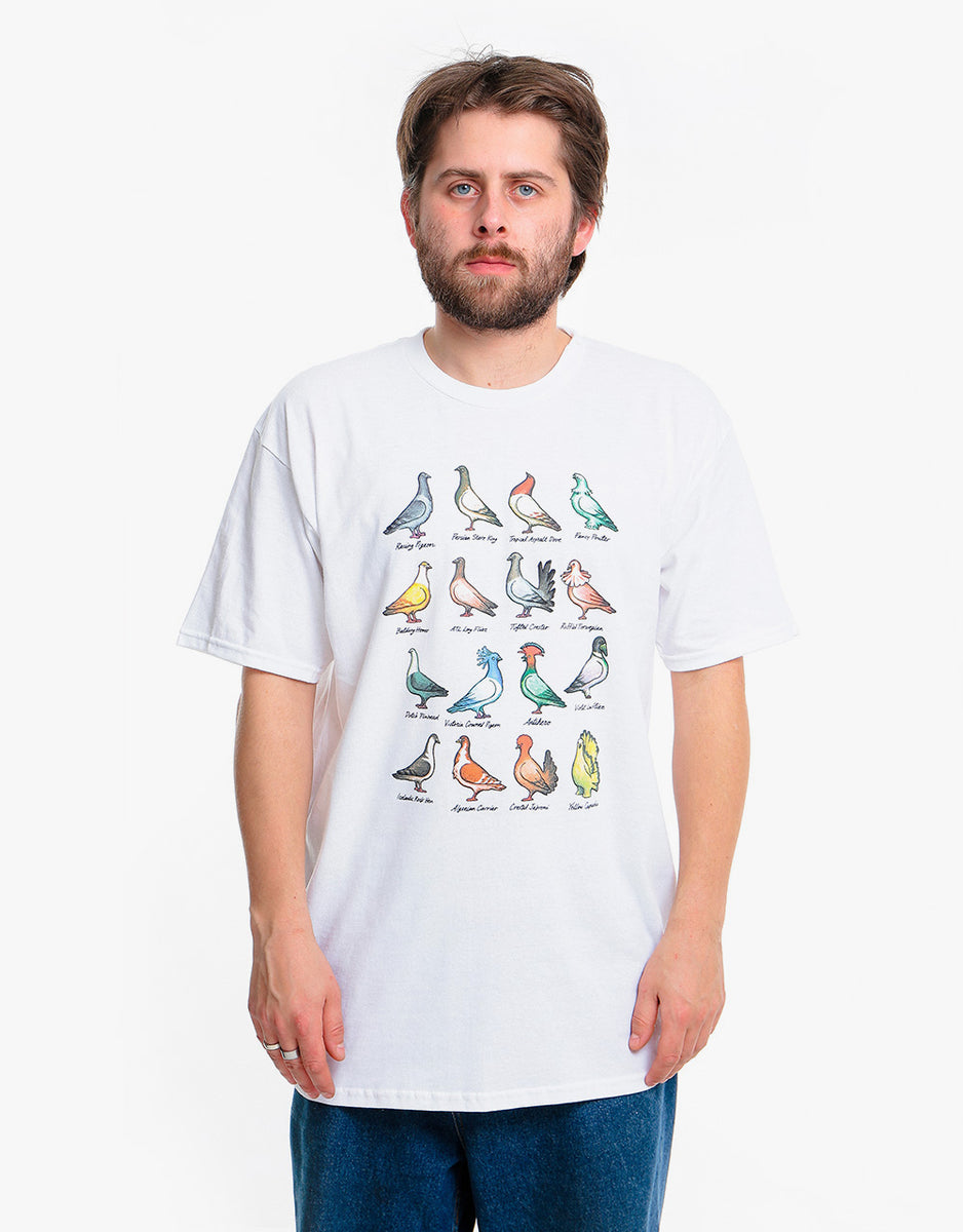 Anti Hero Show Pigeons T-Shirt - White