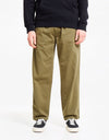 Magenta Loose Pant - Dark Olive