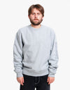 Stüssy Stussy Sport Applique Crew Sweatshirt - Grey Heather