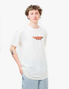 Girl Metal T-Shirt - Ivory