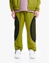 HUF x Pleasures Darton Track Pant - Green