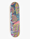 Santa Cruz No Pattern Dot Everslick Skateboard Deck - 8"