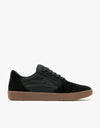 Lakai Brighton Skate Shoes - Black/Gum Suede