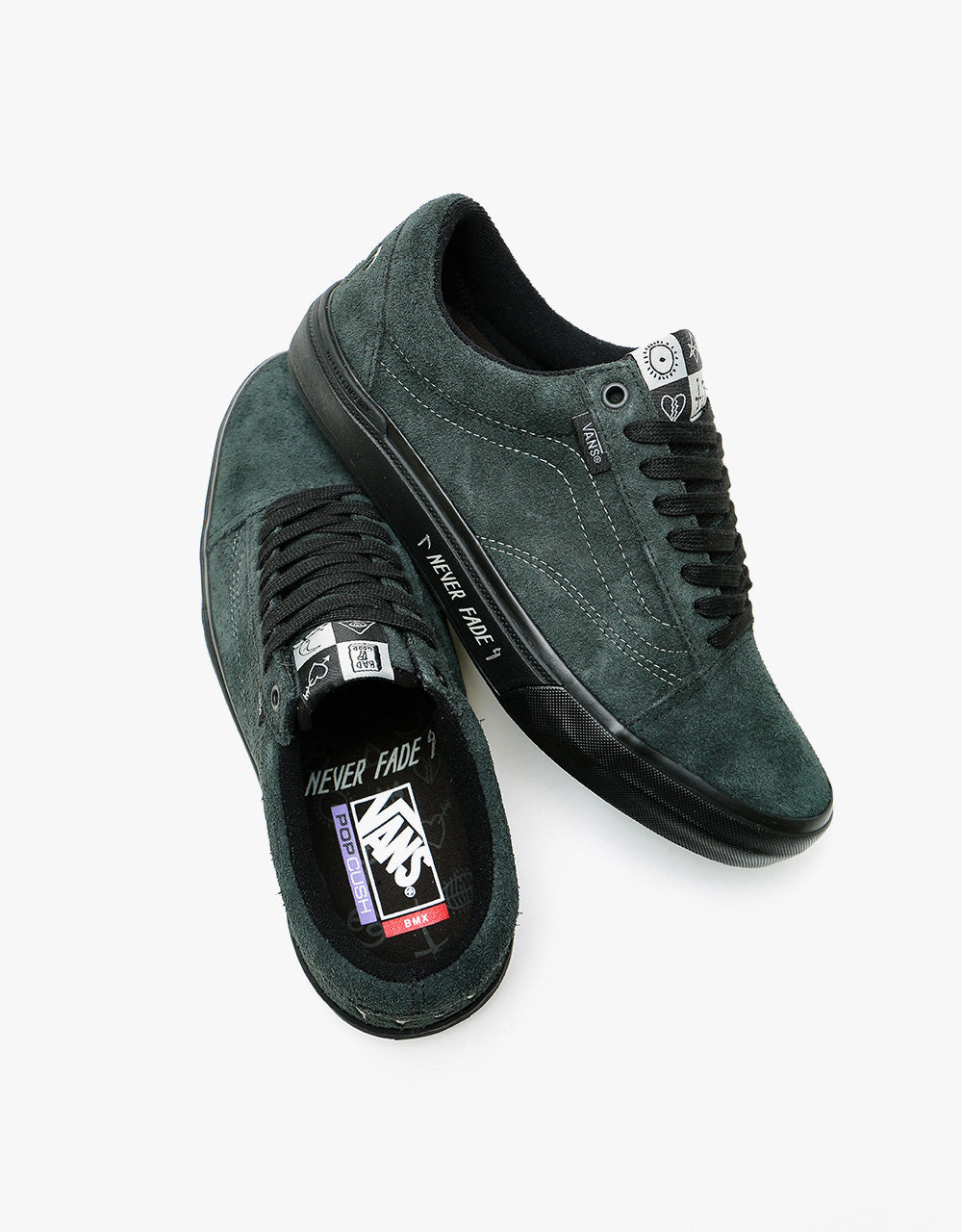 Vans BMX Old Skool Shoes - (Cult) Black/Grey