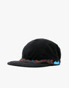KAVU Fleece Strapcap - Black