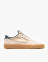 Lakai Cambridge Skate Shoes - Cream Suede
