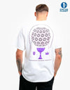 Route One Happy Cup T-Shirt - White