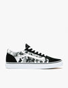 Vans Old Skool Kids Skate Shoes - (Primary Camo) Black/True White