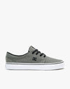 DC Trase TX SE Skate Shoes - Black/Herringbone