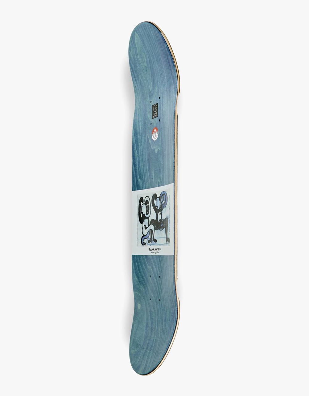 Polar Halberg Lurking Skateboard Deck - 7.875"