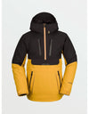 Volcom Brighton Pullover Snowboard Jacket - Resin Gold