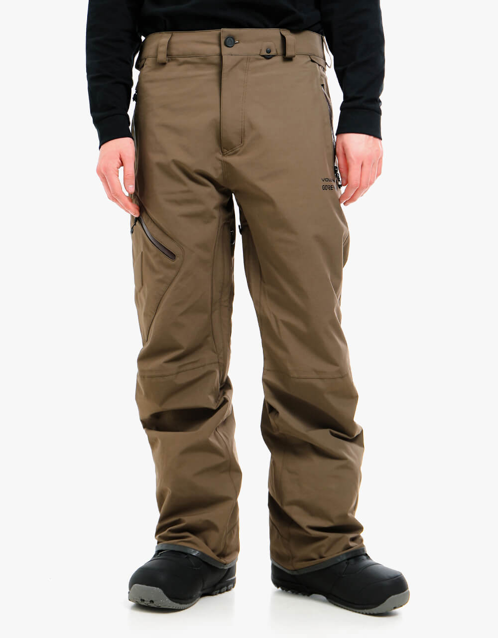 Volcom L GORE-TEX® Snowboard Pants - Dark Teak