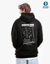 Route One Repairs Pullover Hoodie - Black
