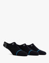 Stance Basic 3 Pack No Show Socks - Black