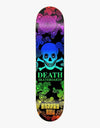 Death Brandy Row Skull Skateboard Deck - 8”