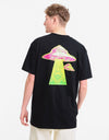 Obey Landing T-Shirt - Black