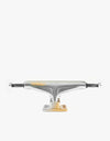 Tensor Aluminium Stencil Mirror 5.25 Skateboard Trucks - Raw/Gold Fade)